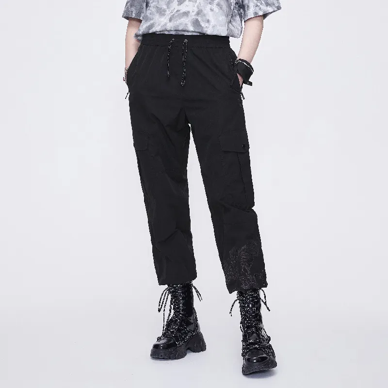 Boy London SS21 Straight Casual Pants Unisex Black-5