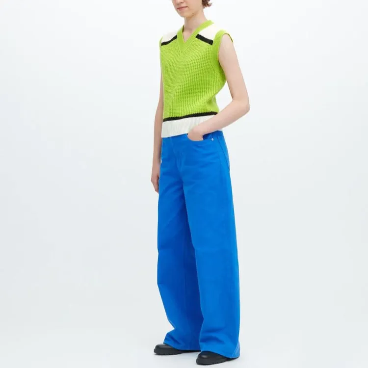 UNIQLO Vests Unisex Verdant Green-1