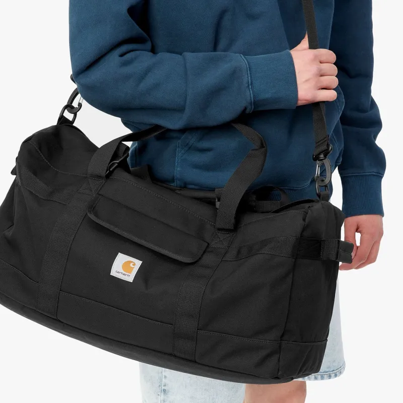 Carhartt WIP Polyester Storage Bag, Travel Bag, Portable, One Shoulder Gym Bag Trumpets Men's Black-4