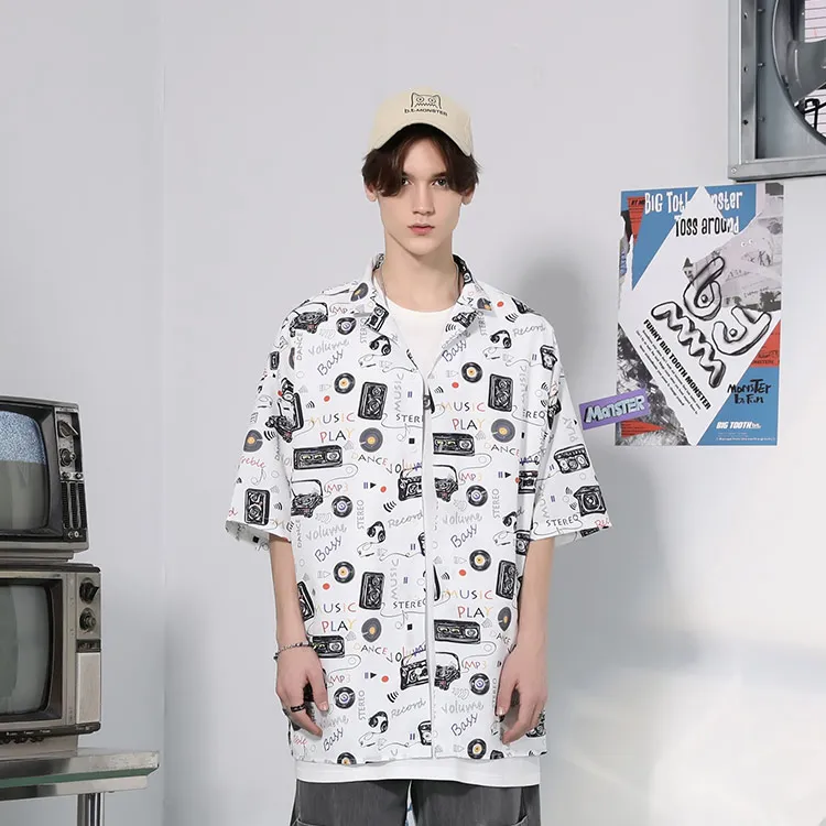 BIRDTALK Shirts Unisex White-2