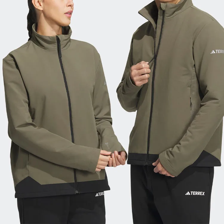 Adidas Jackets Unisex Strata Olive Green-1