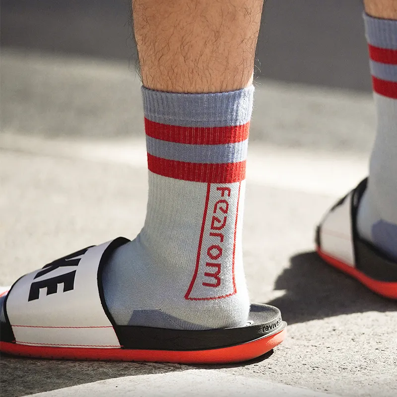 TOOCI Unisex Mid Calf Socks-1