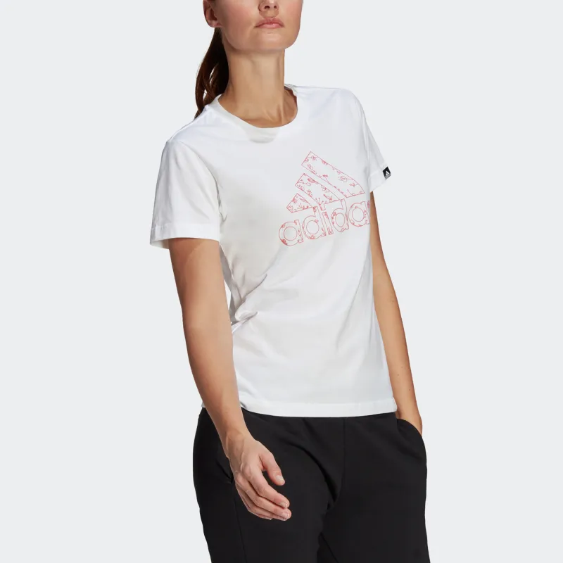 Adidas Regular T Shirt Women's White-2