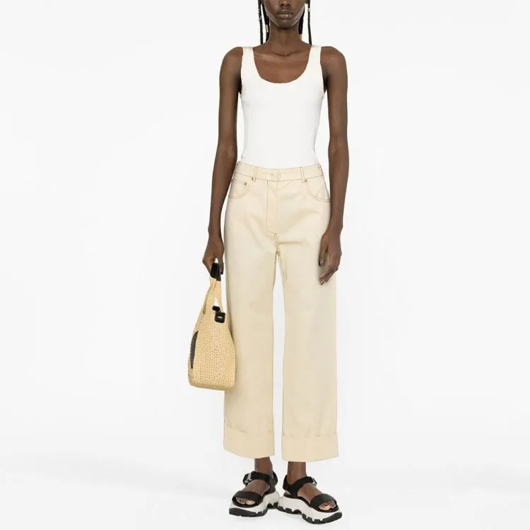 Stella McCartney Casual Pants Women's Light Beige-1