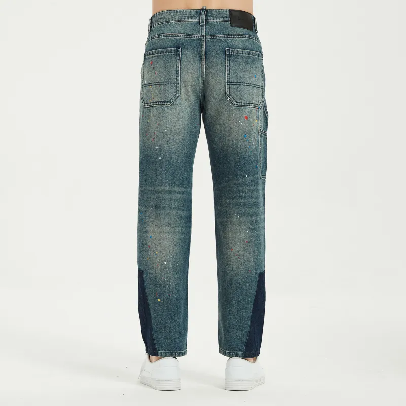 LIUREGALI Jeans Men Blue-6