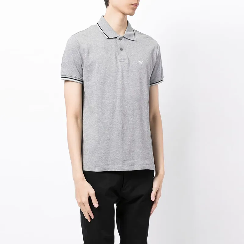 EMPORIO ARMANI Logo Detailed Polo Shirt-2