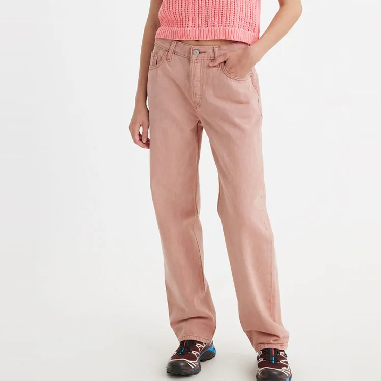 Levis Jeans Women's Pink-2