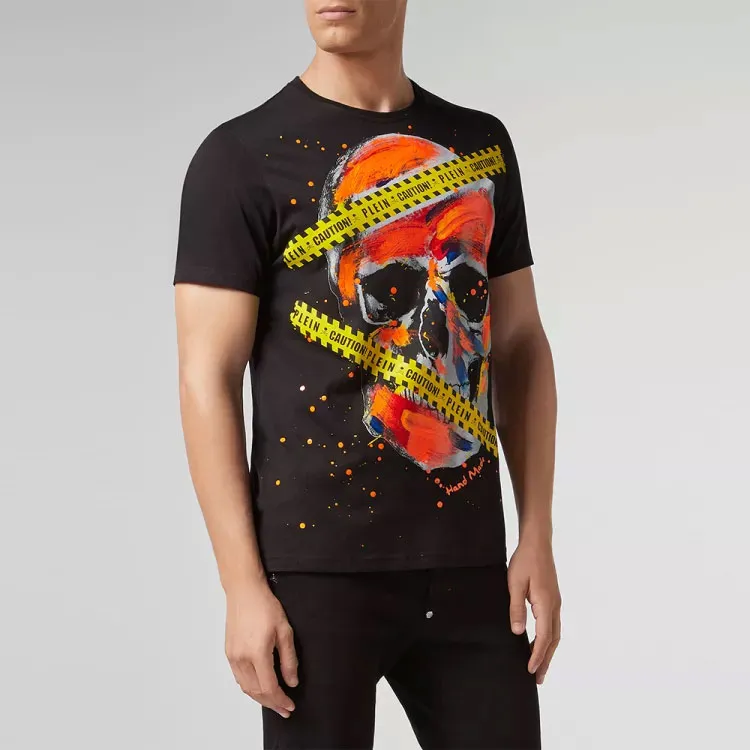 PHILIPP PLEIN T Shirts Men Black-3