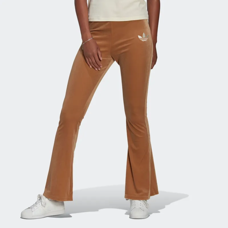 Adidas Originals Knitted Sports Pants Women's Brown-2