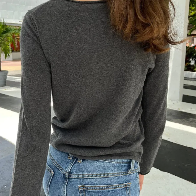 Brandy Melville Sweaters Women's Dark Gray-2