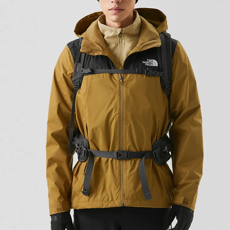 THE NORTH FACE City Outdoor Collection Windbreaker Jackets Men Brown-1