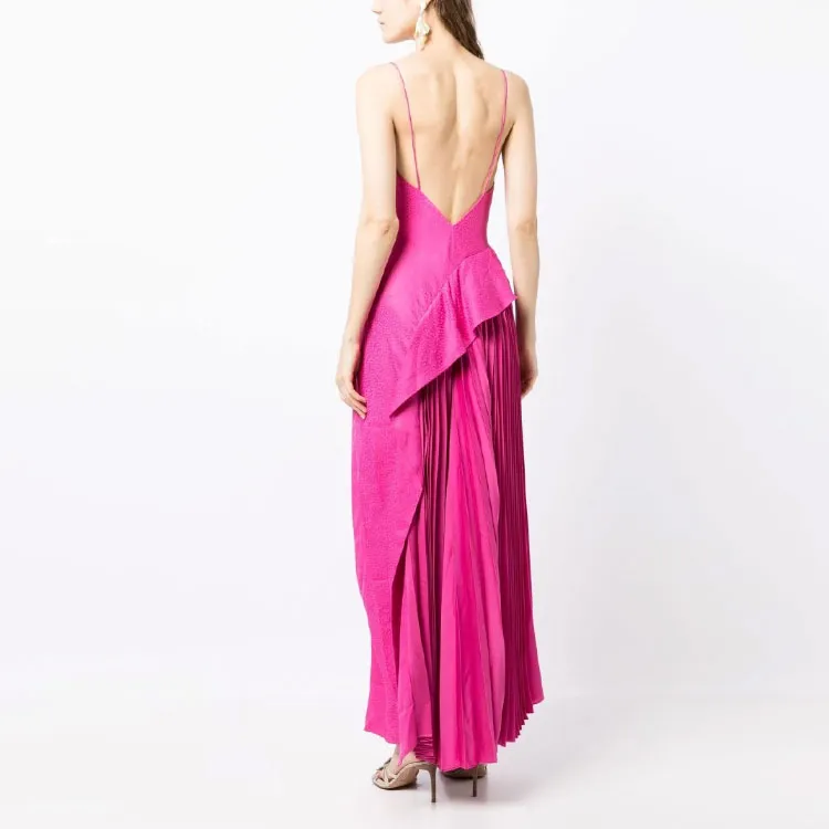 ACLER Sleeveless Dresses Women's Magenta-2