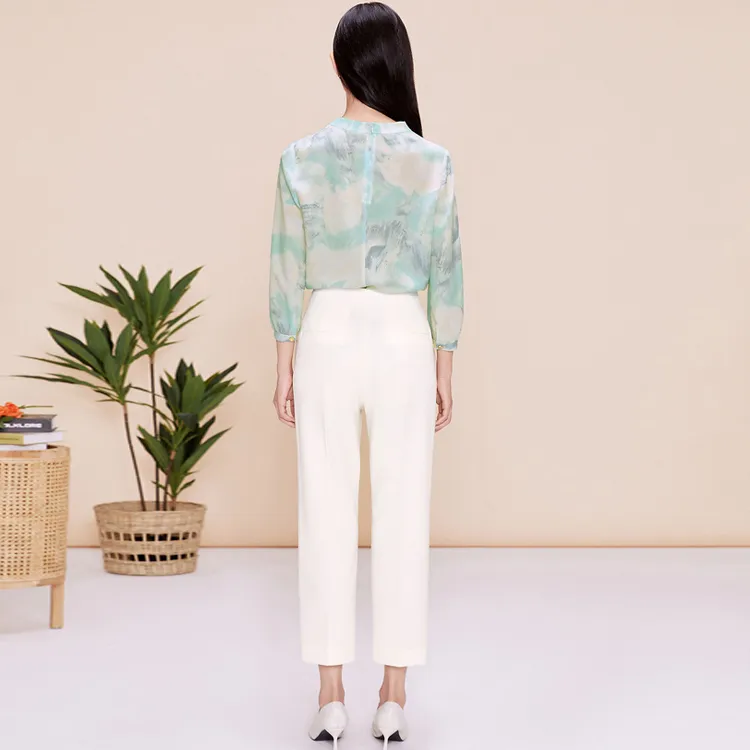 Yiner Jeans Women's Beige-1
