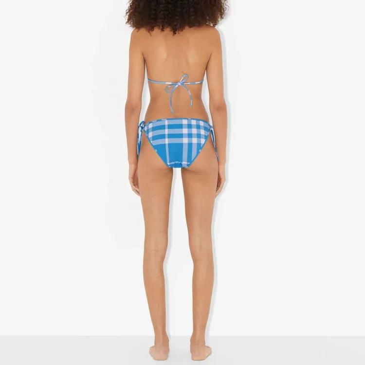 Burberry SS23 Two Piece Swimsuits Women's Blue-2