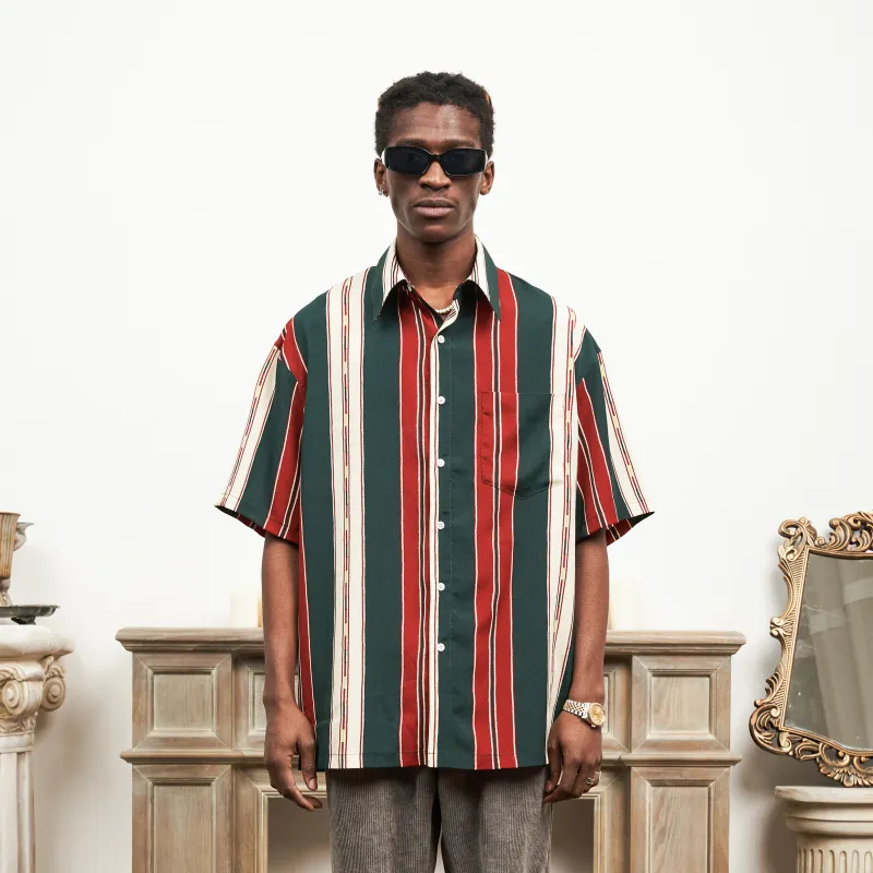 EMPTY REFERENCE Shirt Unisex Red Green-3