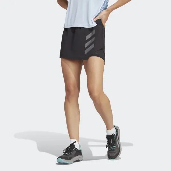 Adidas Terrex Agravic Pro Casual Short Skirts Women's Black-1