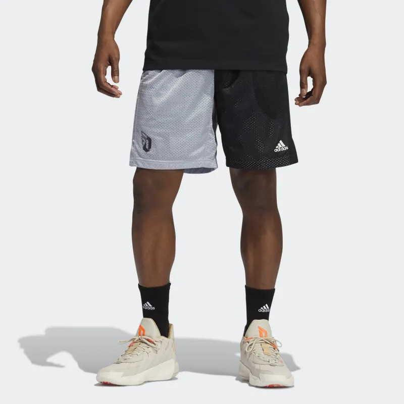 Adidas Basketball Shorts Men's Black Gray Color-1