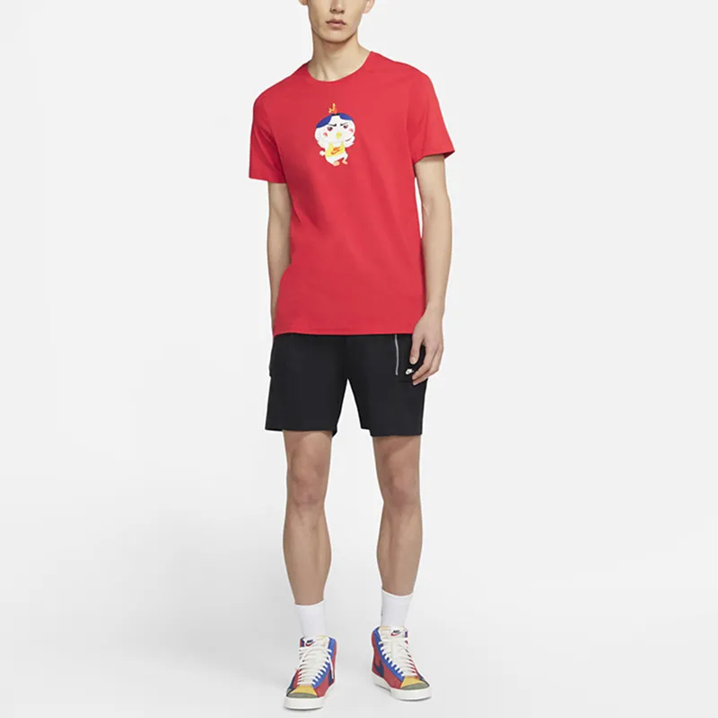 Nike T Shirt Men's University Red-2