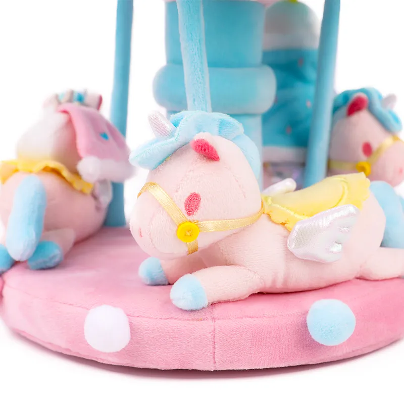 POP MART BOBO&COCO Carousel Dolls Plush Doll 27cm Height-1