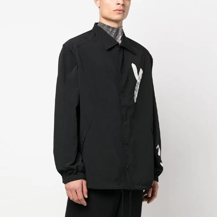 Y-3 Logo-print Shirt Jacket-3