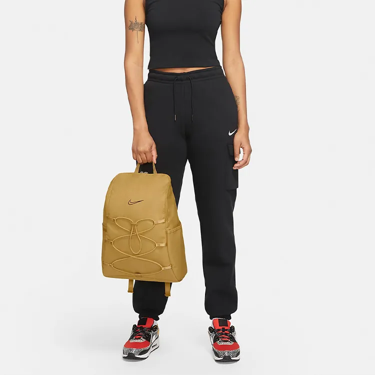 Nike Polyester Backpack Regular Women's Yellow-5