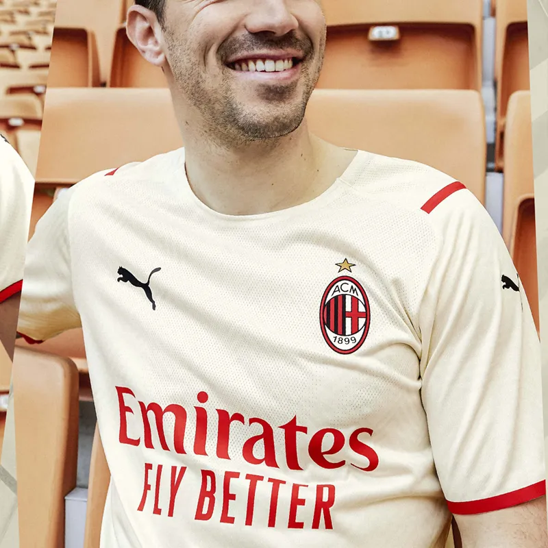 PUMA Soccer Jerseys Men Ecru-3