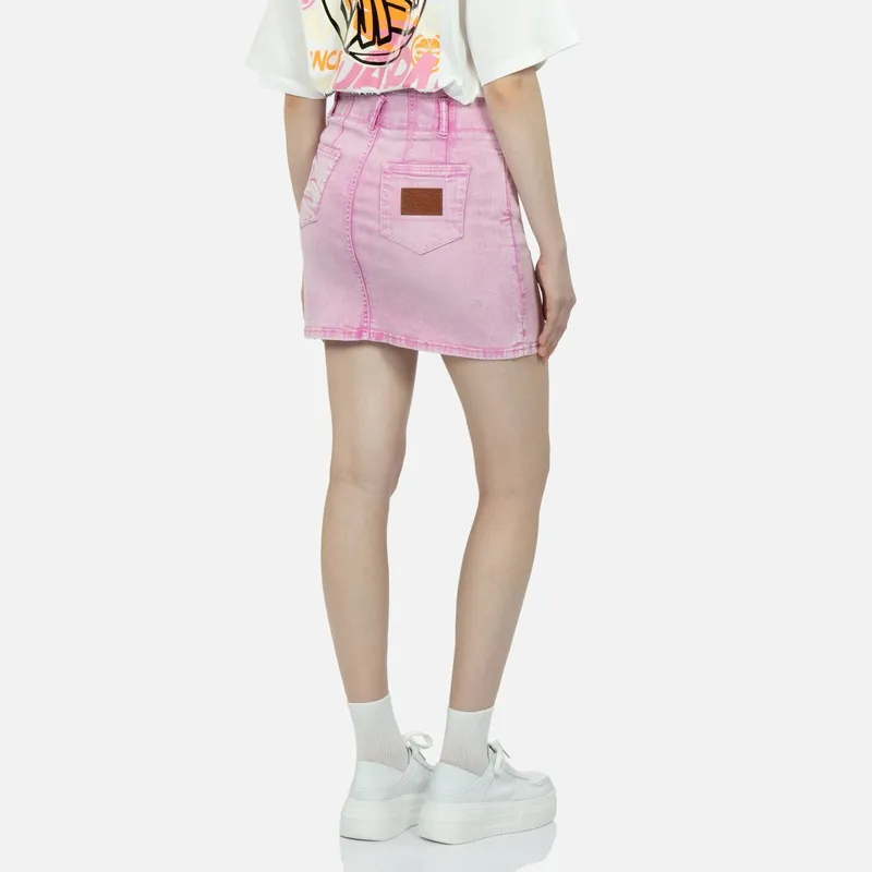 EVISU Denim Short Skirts Women's-3