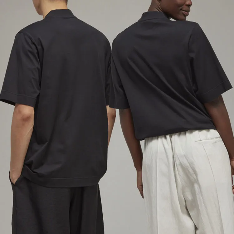 Y 3 T Shirts Unisex Black-6