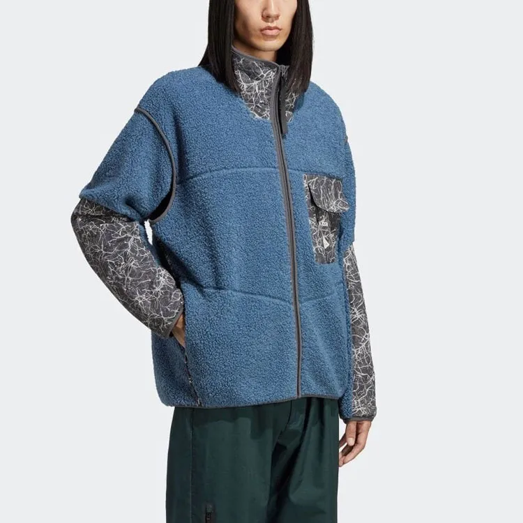 And Wander X Adidas Jackets Men Blue-4