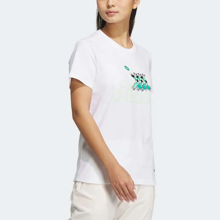 adidas Women's Badge Of Sport Tee White-3