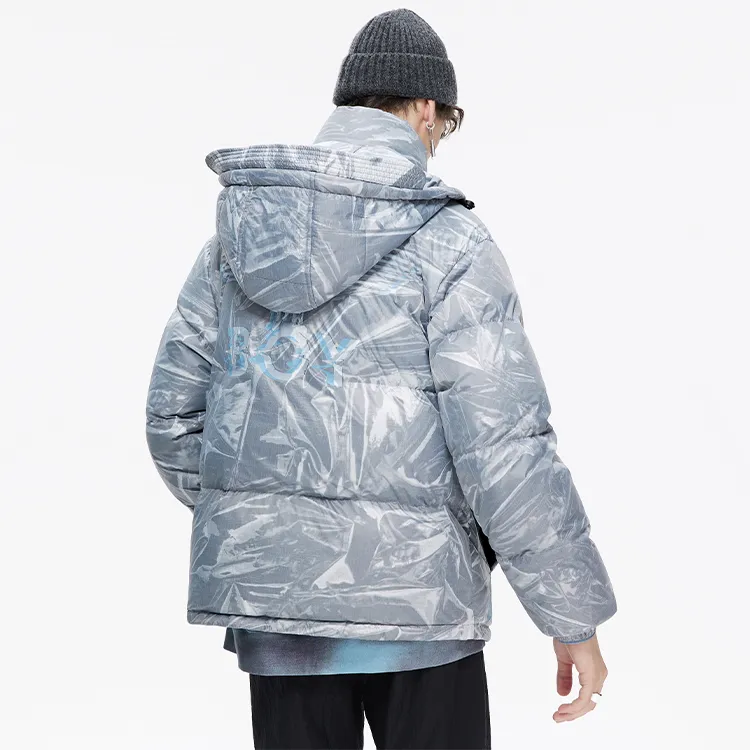Boy London Down Jacket Winter Unisex Gray-2