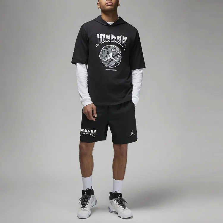 Jordan Sport Dri Fit Hooded T shirt-2