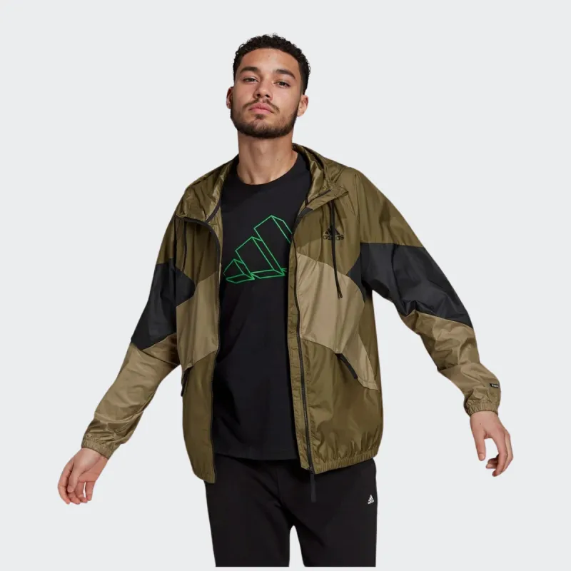 Adidas WIND.RDY Jacket Men's Olive-1
