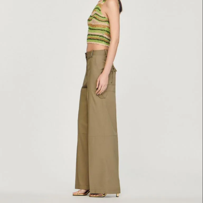 Sandro Casual Pants Women's Khaki-3