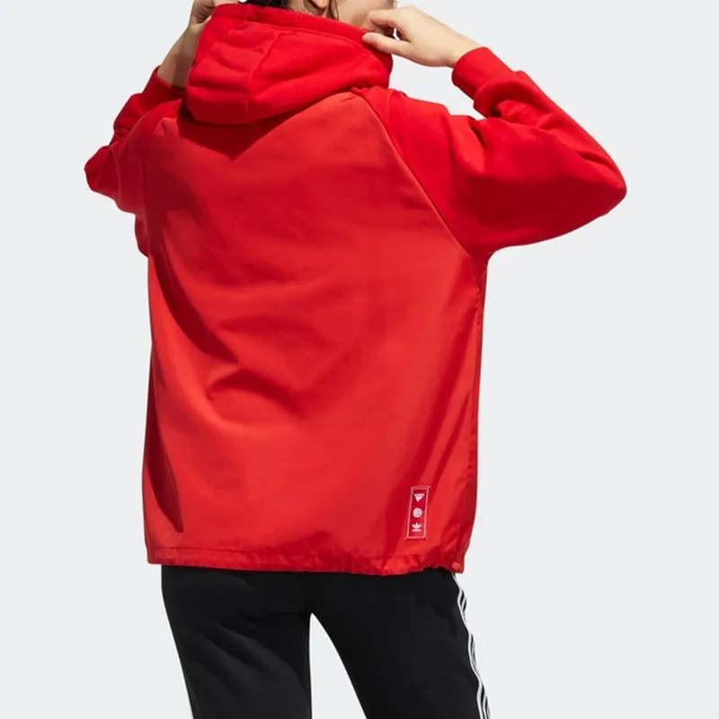 Adidas Originals Sweatshirt Women's Light Scarlet-2