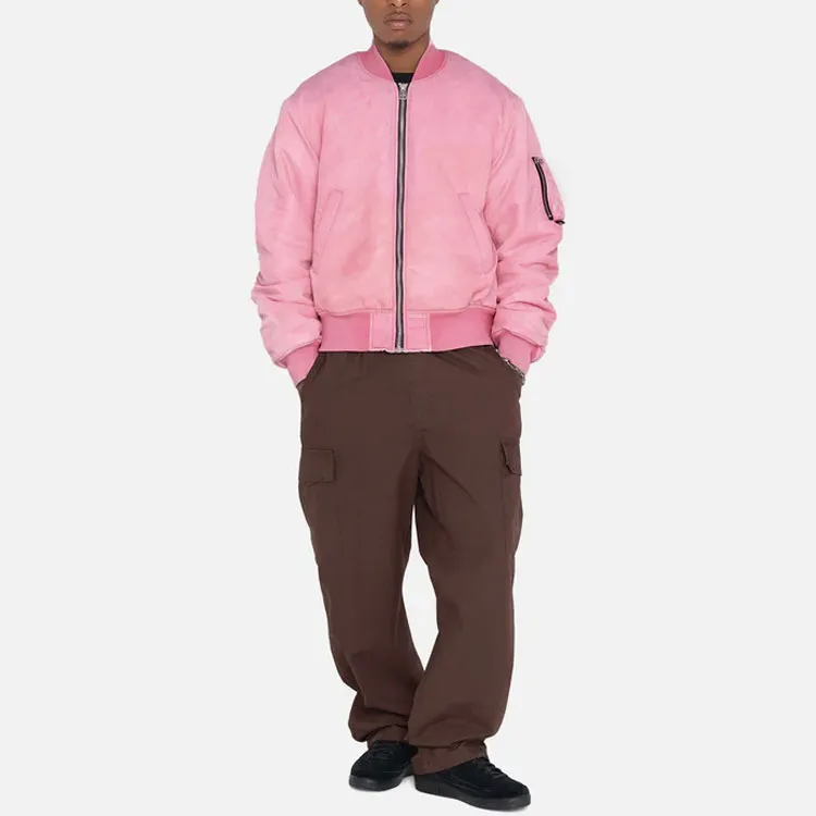 Stussy Dyed Nylon Bomber-11