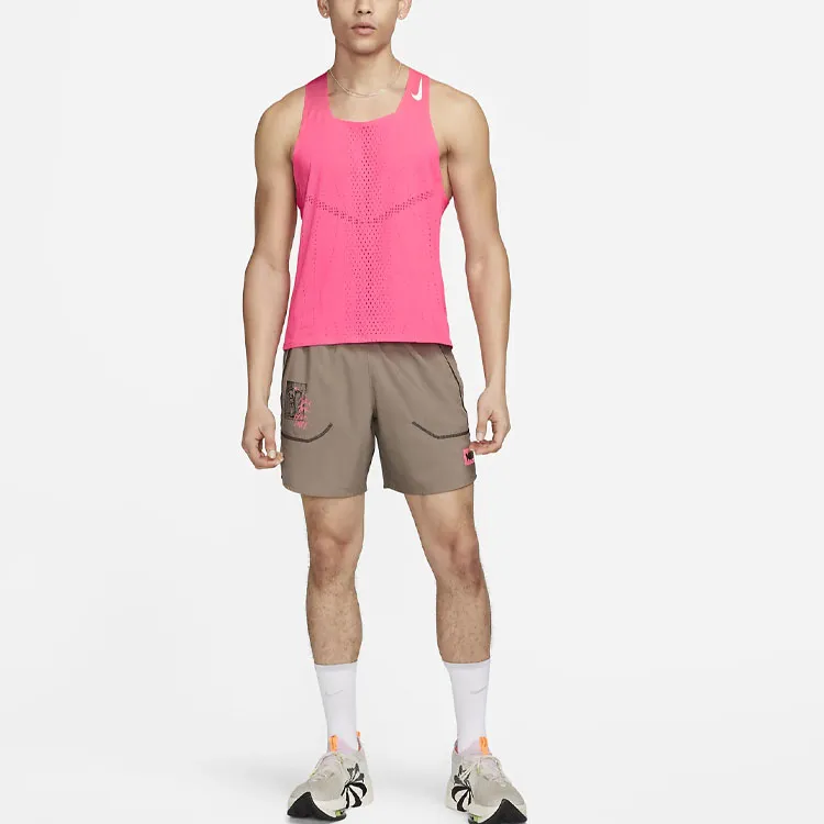 Nike Tank Tops Men Pink-2