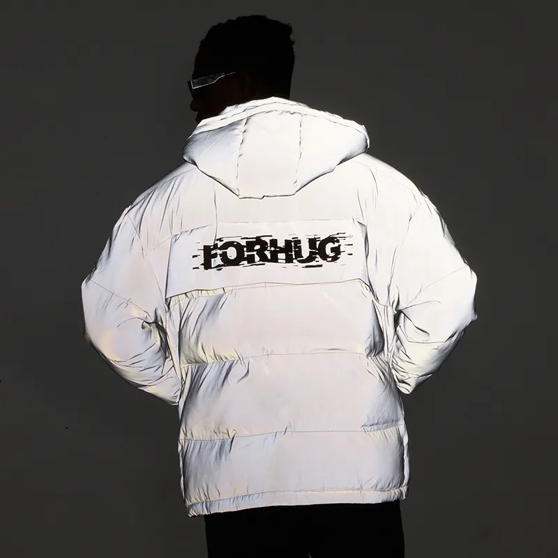 FORHUG Puffer Jacket Unisex Gray-4