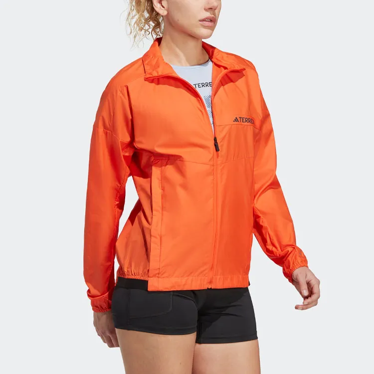 Adidas ULT Jackets Women's Half Impact Orange-4