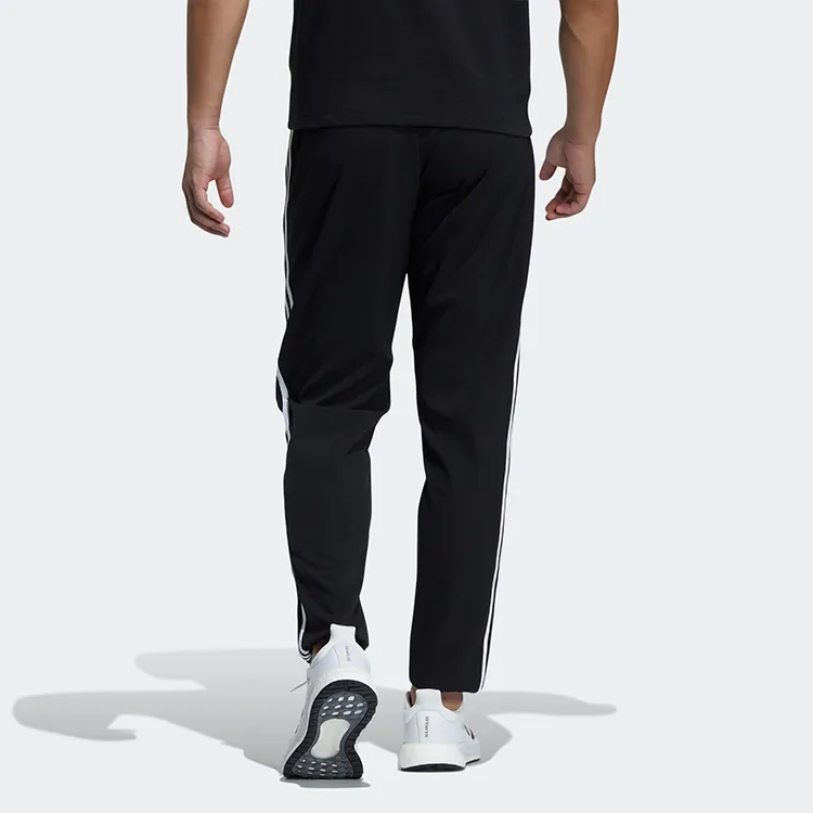 Adidas Knitted Sports Pants Men's Black-2