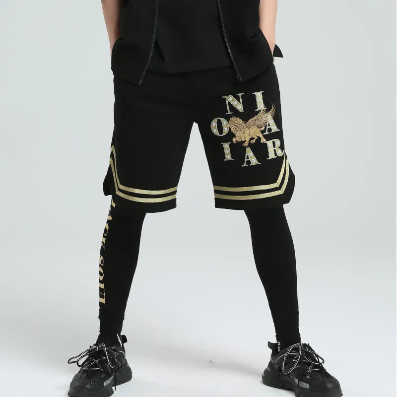 ONIARAI SS21 Loose Fit Shorts Men's Black-2