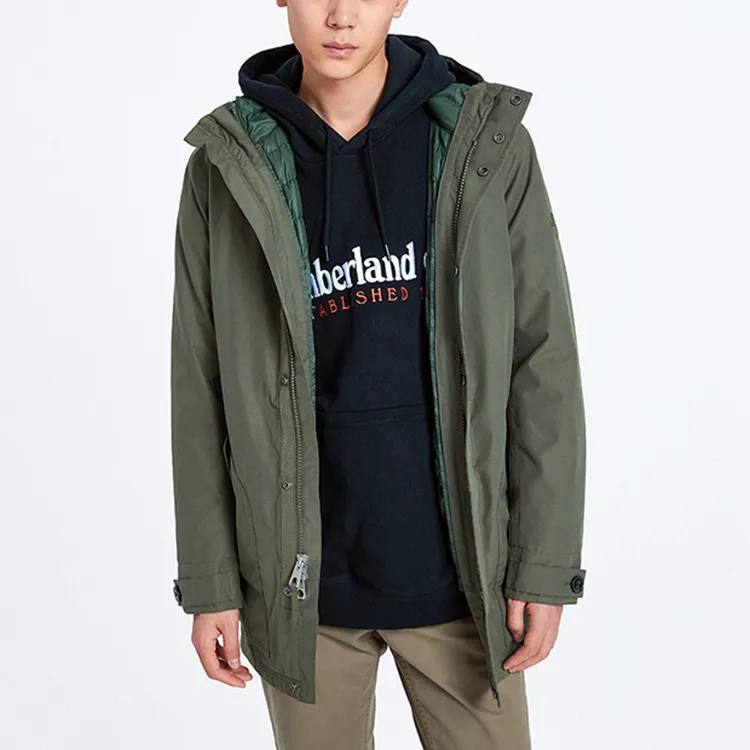 Timberland Down Jacket Men's Army Green-3