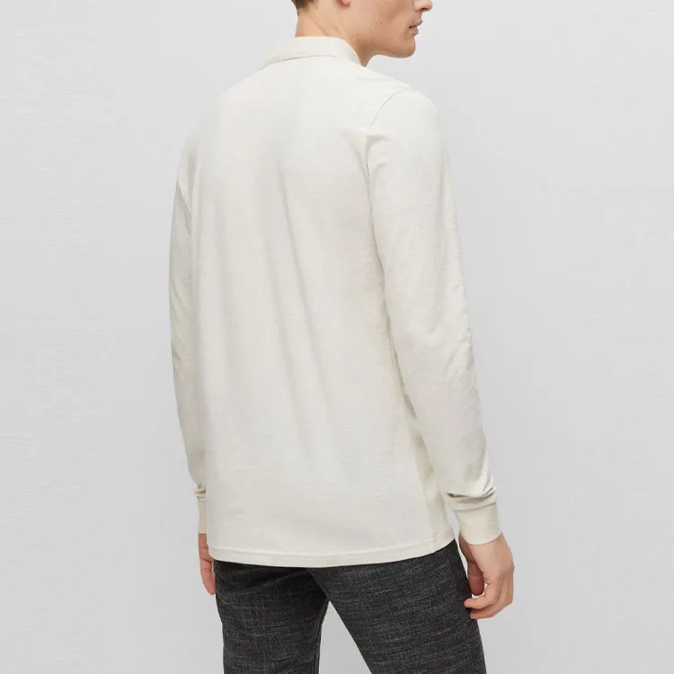 HUGO BOSS Polo Shirts Men Light Beige-3