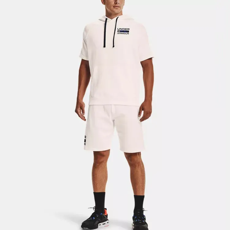 Under Armour Rival Sweatshirts Men White-4