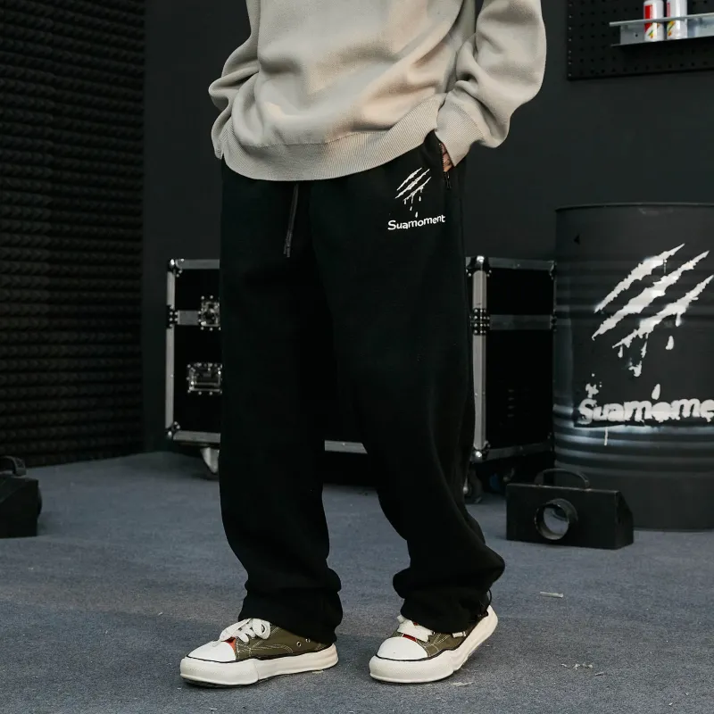 Suamoment Knitted Sweatpants Unisex-2