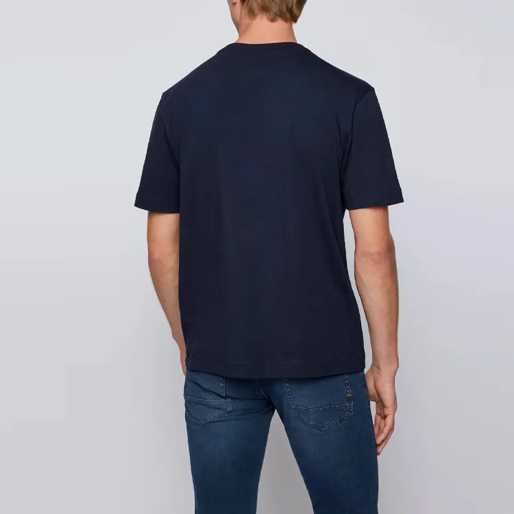 HUGO BOSS I Am The Lord T-Shirts Men Dark Blue-5