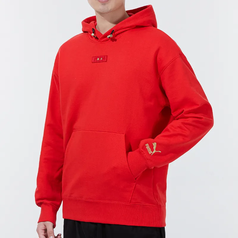 PUMA Sweatshirts Men Red-3