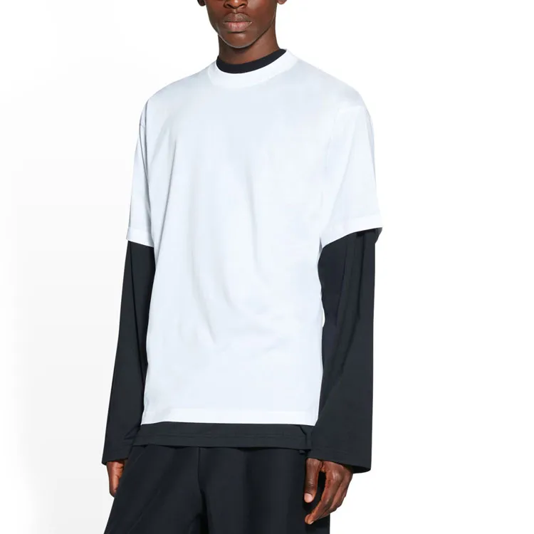 Balenciaga Men's Care Label Medium Fit T Shirt-3