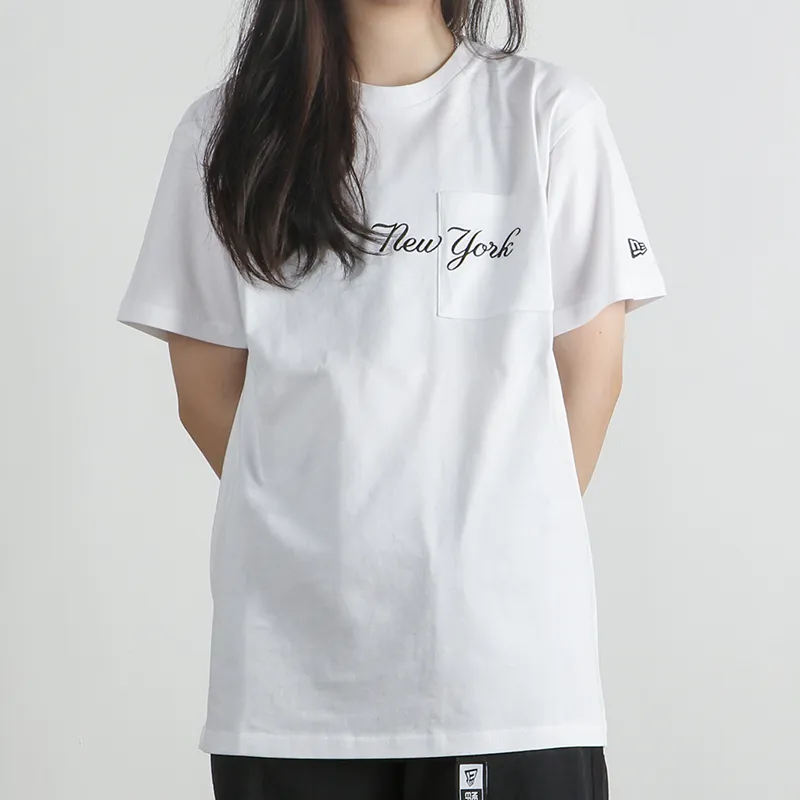 New Era T-Shirts Unisex White-2