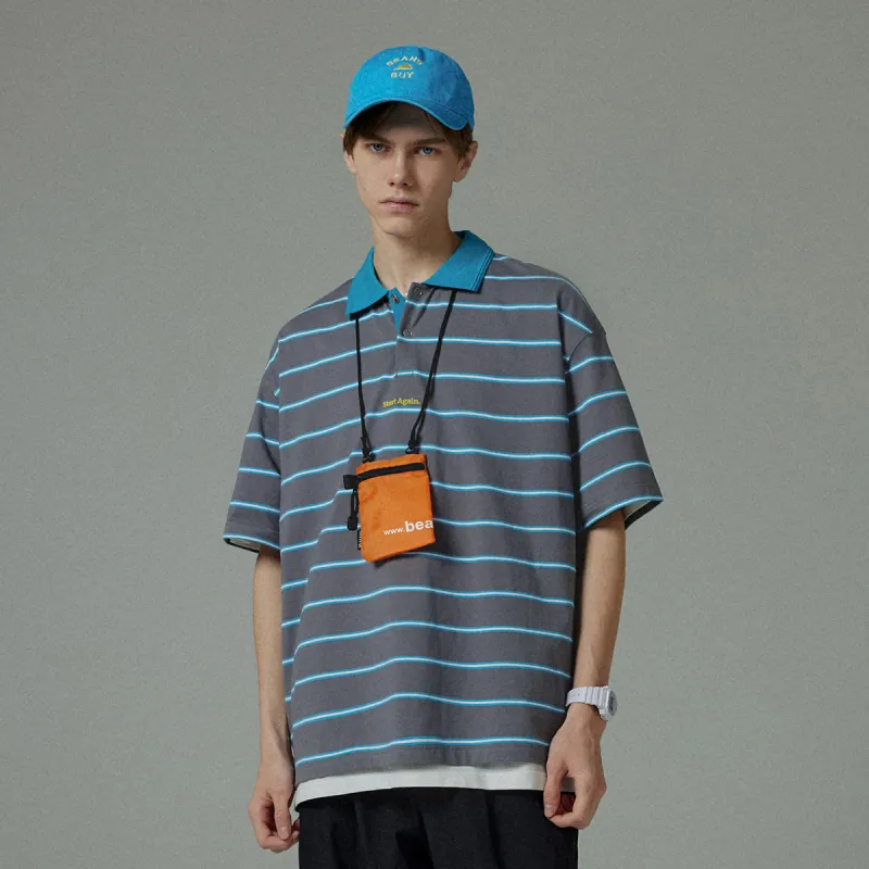 TIKIMOMOKA City Walking Series Polo Shirts Unisex-2